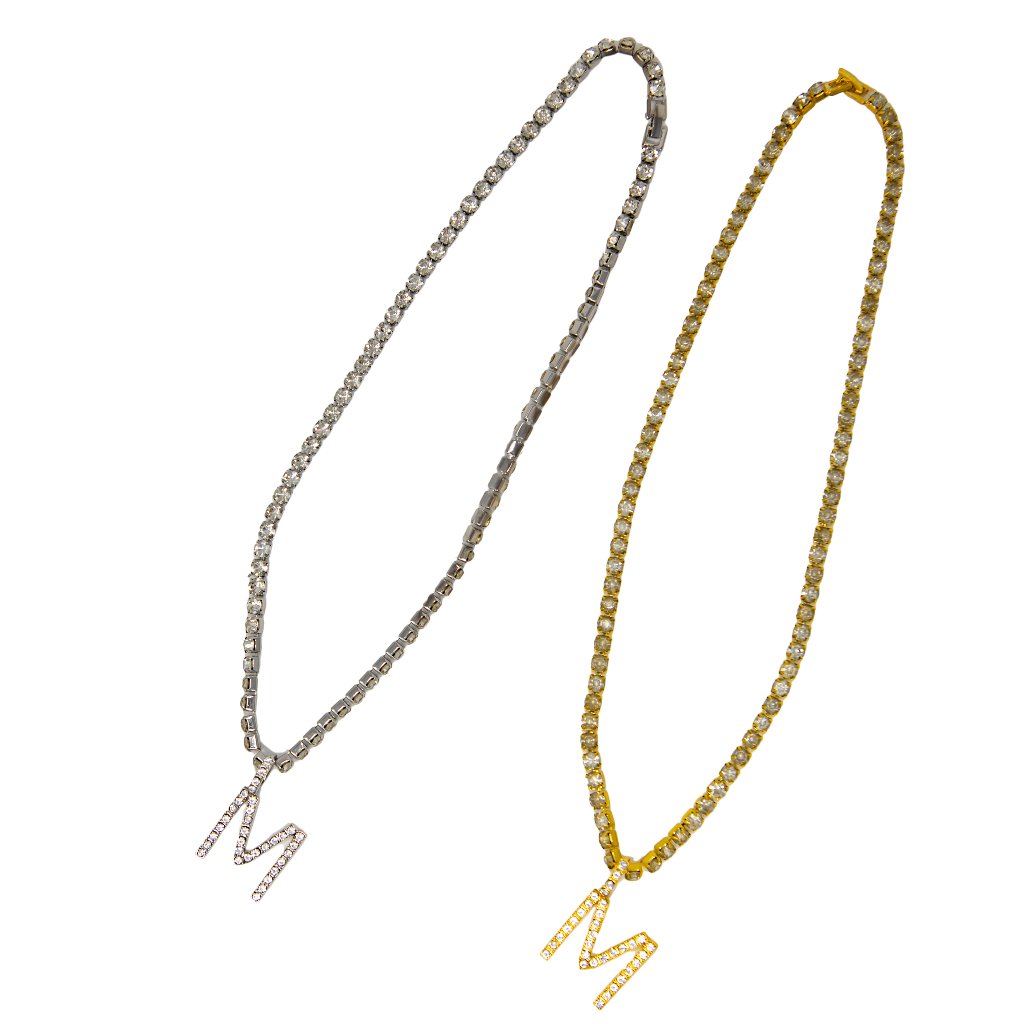 M- Initial Neckless
